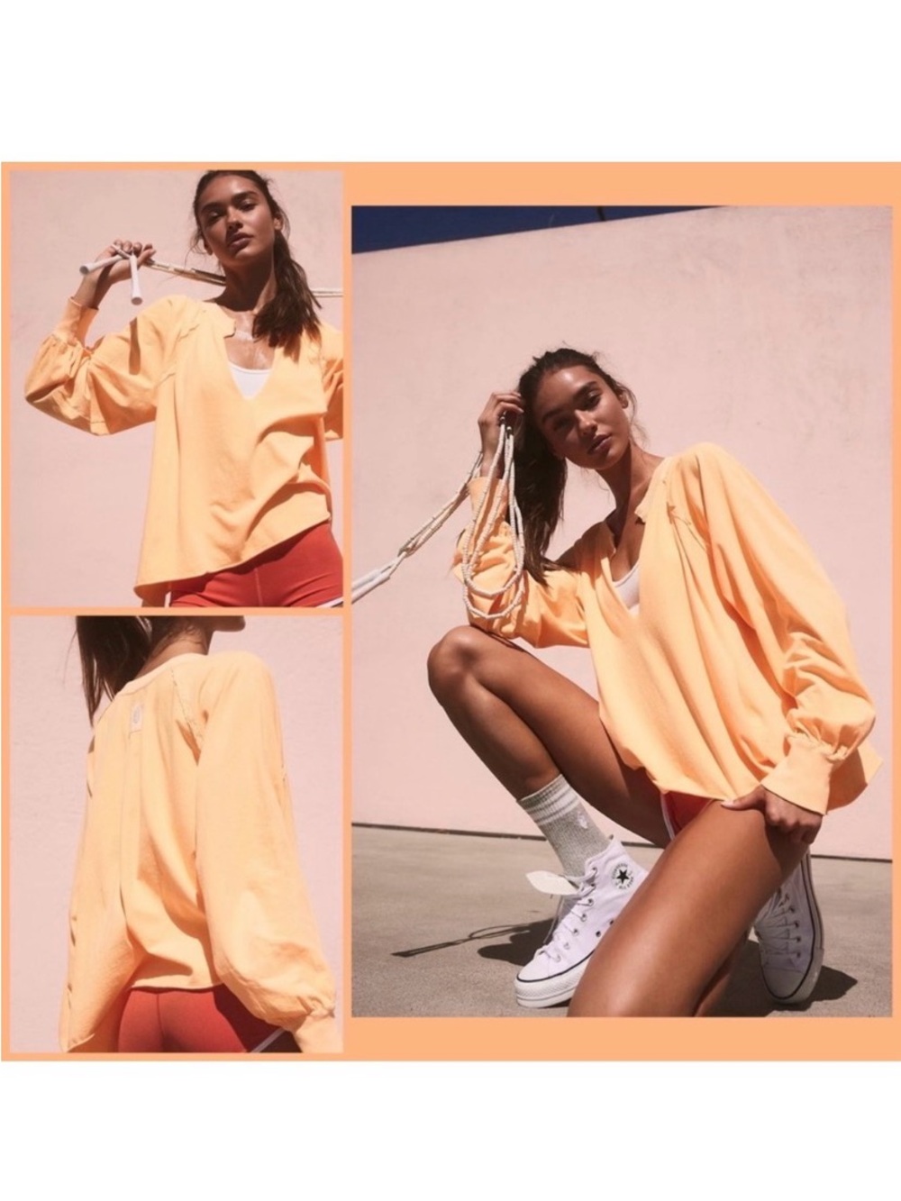 NEW✨FP MOVEMENT REFLECT LAYER / NEON CLEMENTINE